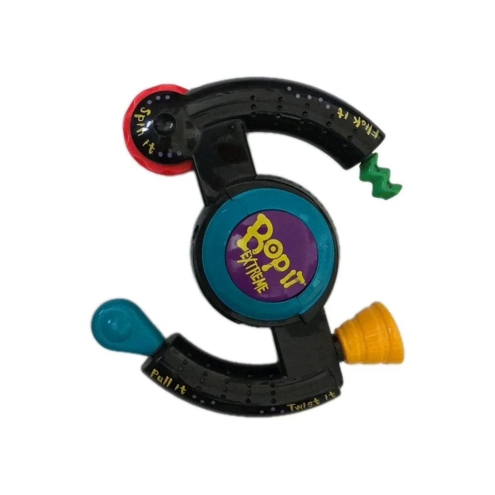 Bop It Extreme 1998 Hasbro Electronic Handheld Game Tested Works VTG Toy Retro